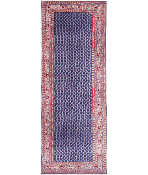 Hand Knotted Oriental Mir Saraband Wool Rug 3' 5" x 10' 2" - No. AT91958