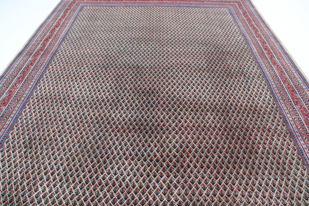 Afghan Mir Saraband Rug 9' 11" x 12' 9" Hand-Knotted | No. AT45932