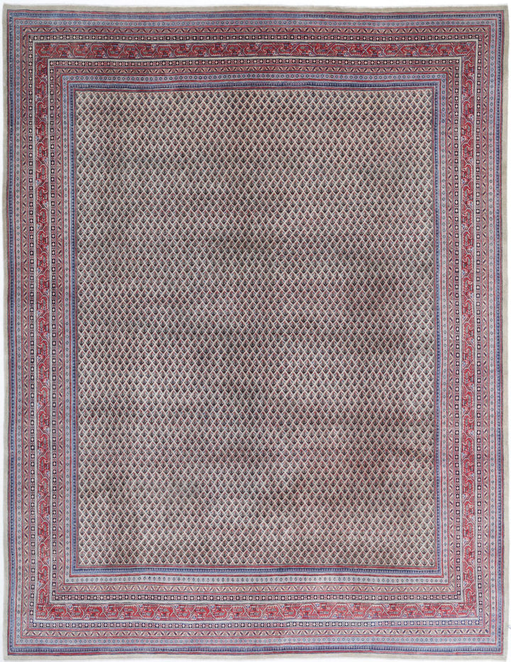 Afghan Mir Saraband Rug 9' 11" x 12' 9" Hand-Knotted | No. AT45932