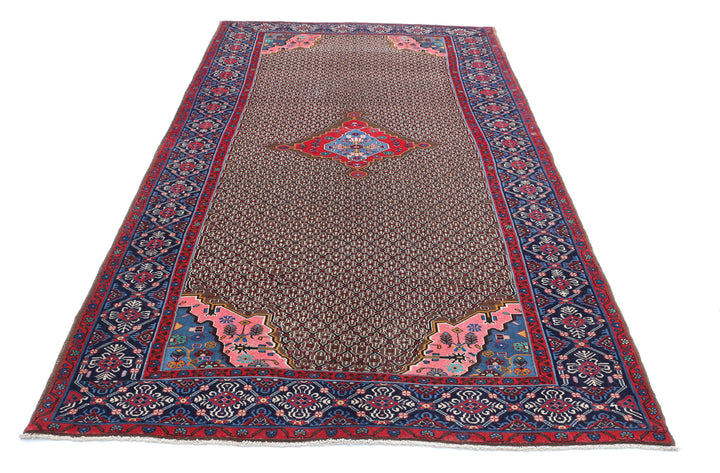 Afghan Oriental Rug 5' 2" x 9' 10" Hand-Knotted | No. AT89829