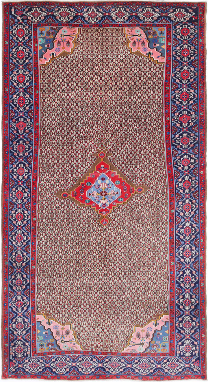 Afghan Oriental Rug 5' 2" x 9' 10" Hand-Knotted | No. AT89829
