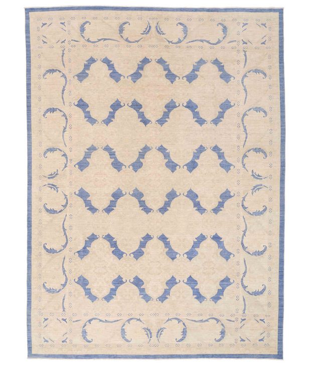 Hand Knotted Serenity Wool Rug 10'  3" x 14'  0" - No. AT37289
