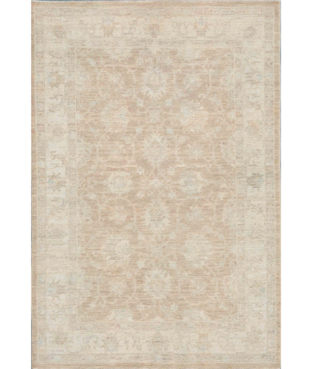 Hand Knotted Serenity Wool Rug 4'  1" x 6'  0" - No. AT38831