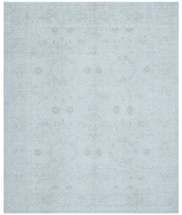 Hand Knotted Serenity Wool Rug 8'  1" x 9'  9" - No. AT25597