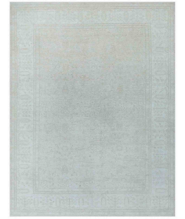 Hand Knotted Serenity Wool Rug 9'  0" x 11'  9" - No. AT77132