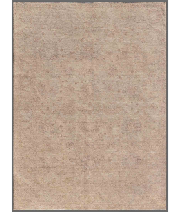 Hand Knotted Serenity Wool Rug 6'  1" x 8'  2" - No. AT97301
