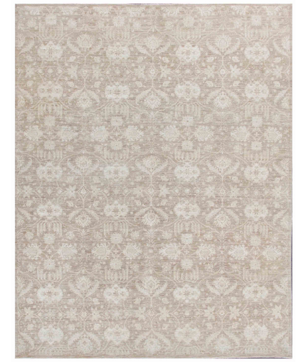 Hand Knotted Serenity Wool Rug 7'  9" x 9'  8" - No. AT14048
