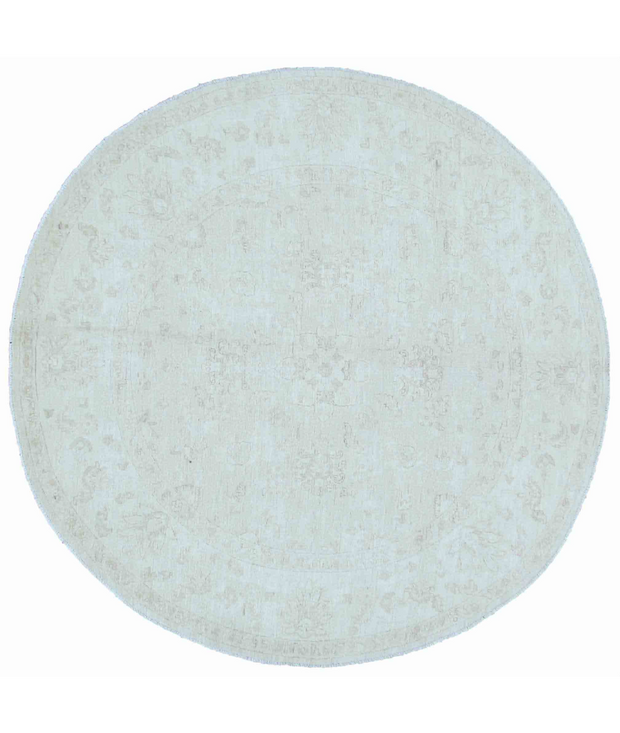 Hand Knotted Serenity Wool Rug 7'  10" x 7'  11" - No. AT38164