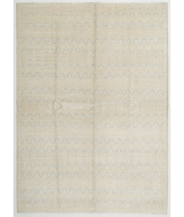 Hand Knotted Serenity Wool Rug 6'  4" x 8'  11" - No. AT83315