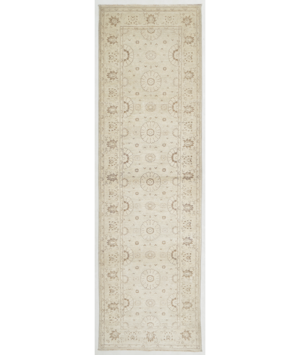 Hand Knotted Serenity Wool Rug 3'  1" x 10'  8" - No. AT58538