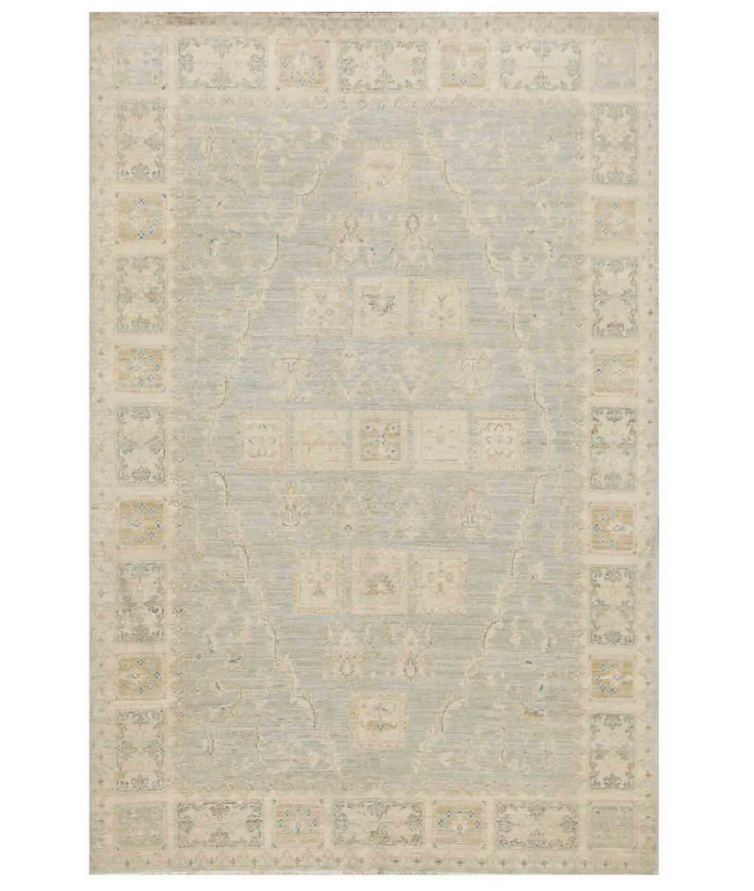 Hand Knotted Serenity Wool Rug 5' 6" x 7' 11" - No. AT13520