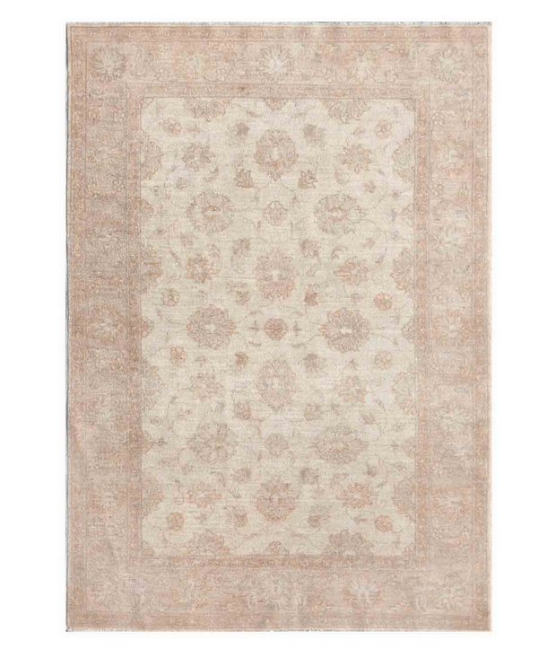 Hand Knotted Serenity Wool Rug 3'  11" x 5'  7" - No. AT48293