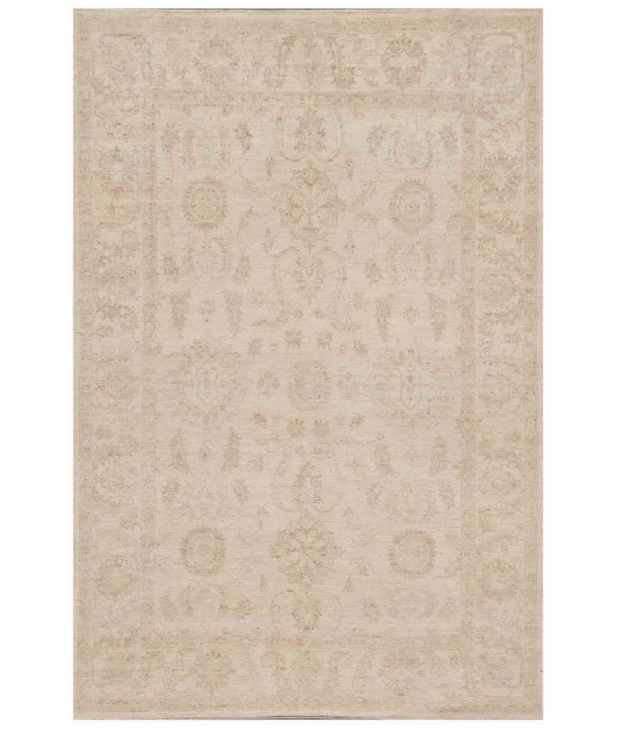 Hand Knotted Serenity Wool Rug 5'  5" x 8'  1" - No. AT17834