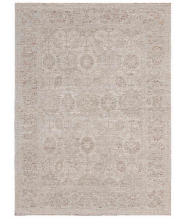 Hand Knotted Serenity Wool Rug 3'  11" x 5'  5" - No. AT78036