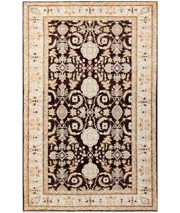 Hand Knotted Serenity Wool Rug 6'  0" x 9'  5" - No. AT21321