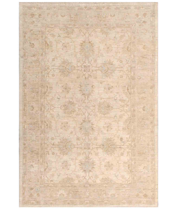Hand Knotted Serenity Wool Rug 4'  2" x 6'  1" - No. AT59335