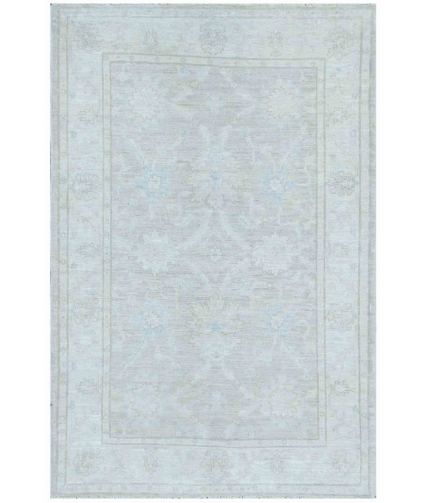 Hand Knotted Serenity Wool Rug 3'  4" x 5'  0" - No. AT31033