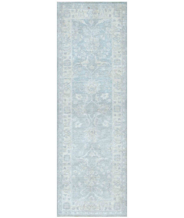 Hand Knotted Serenity Wool Rug 2'  7" x 7'  11" - No. AT10645