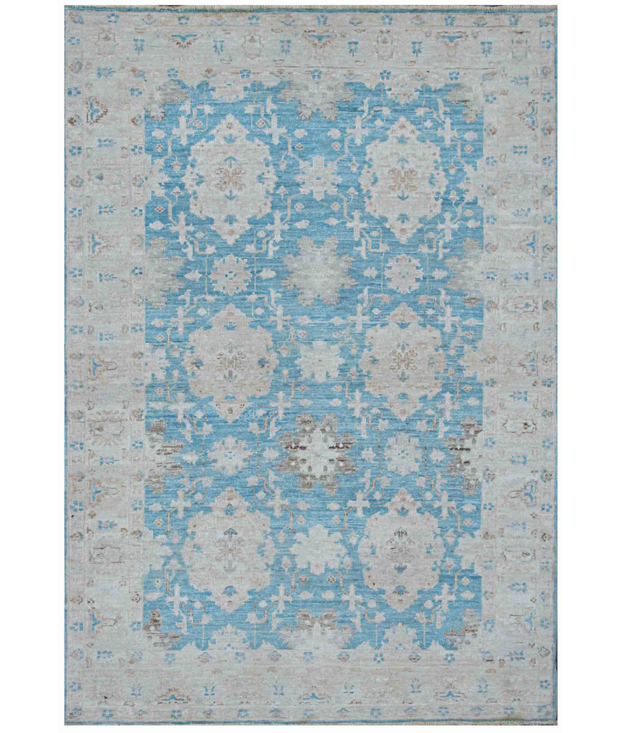 Hand Knotted Serenity Wool Rug 3'  11" x 5'  8" - No. AT17511