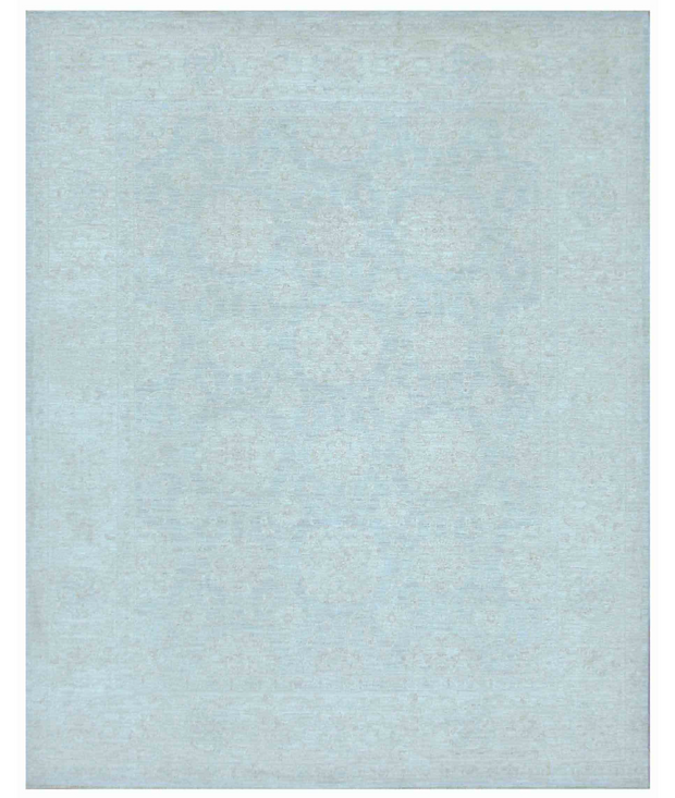 Hand Knotted Serenity Wool Rug 8'  0" x 9'  11" - No. AT40471