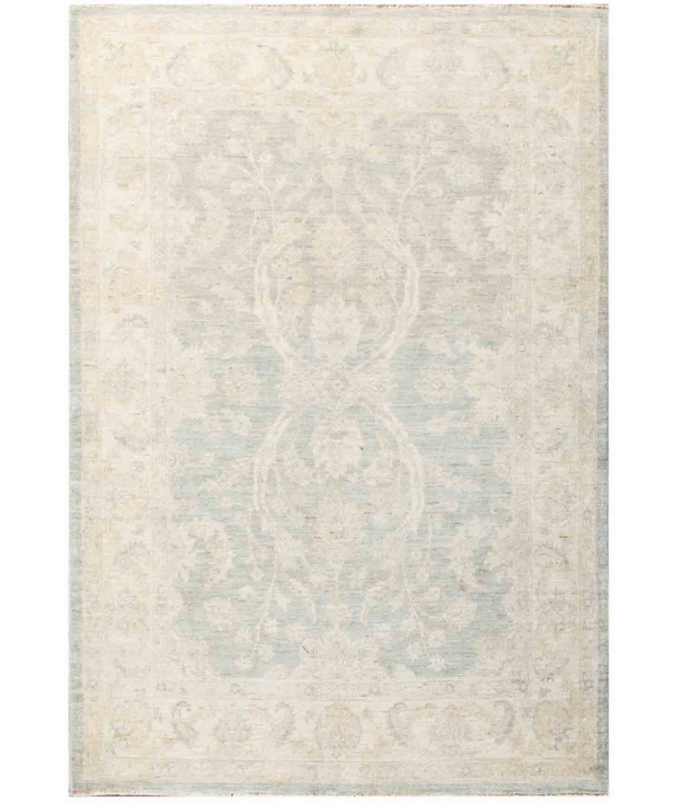 Hand Knotted Serenity Wool Rug 5'  1" x 7'  3" - No. AT29284