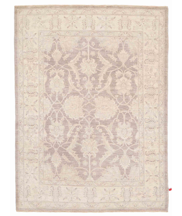 Hand Knotted Serenity Wool Rug 4'  9" x 6'  5" - No. AT41122