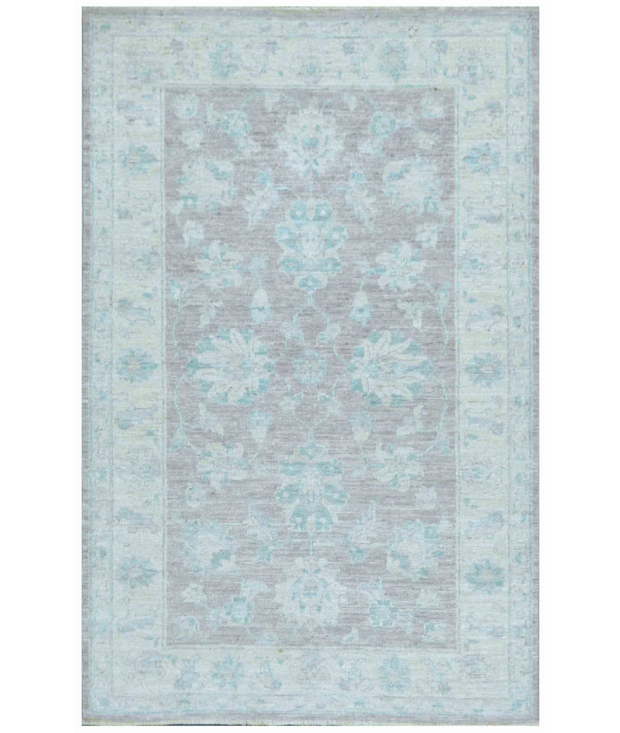 Hand Knotted Serenity Wool Rug 3'  1" x 4'  10" - No. AT90078