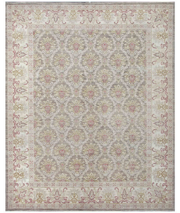 Hand Knotted Serenity Wool Rug 8'  1" x 9'  9" - No. AT77574