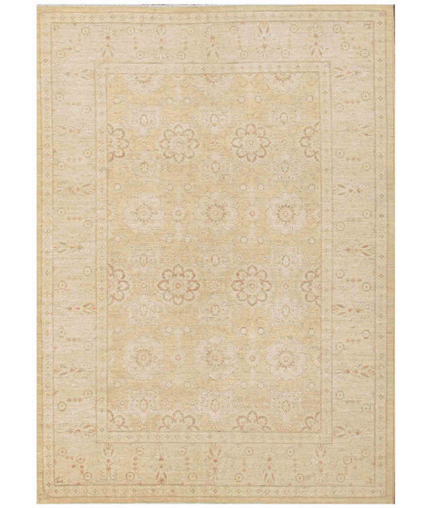 Hand Knotted Serenity Wool Rug 6'  1" x 8'  7" - No. AT95173