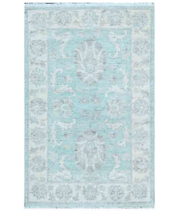 Hand Knotted Serenity Wool Rug 2'  2" x 3'  2" - No. AT63469