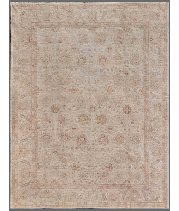 Hand Knotted Serenity Wool Rug 9'  0" x 11'  7" - No. AT57258
