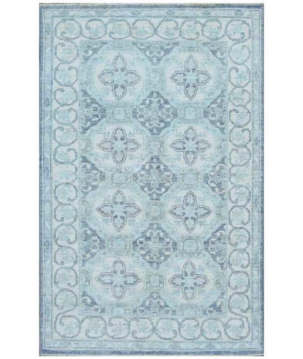 Hand Knotted Serenity Wool Rug 3'  2" x 4'  10" - No. AT16442