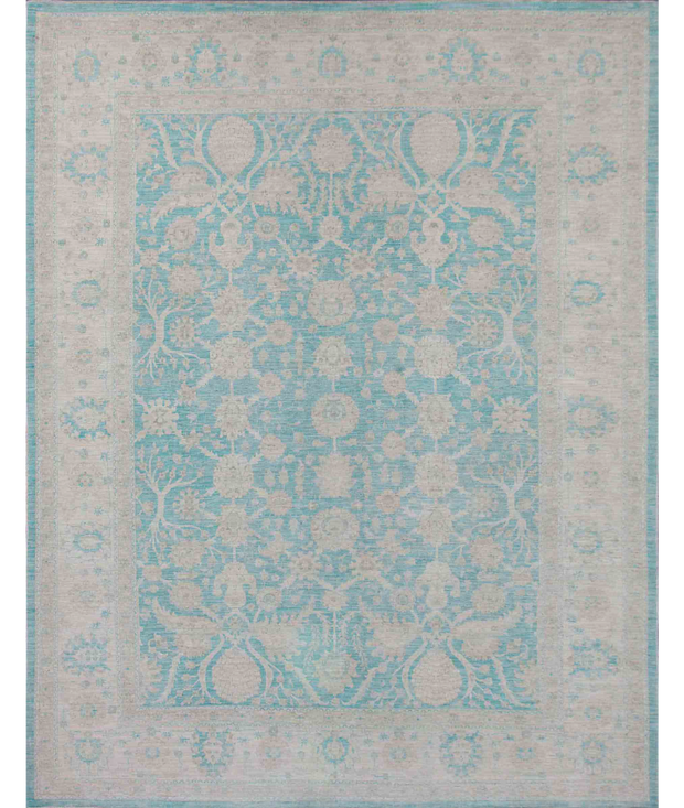 Hand Knotted Serenity Wool Rug 9'  2" x 12'  2" - No. AT36029