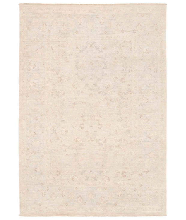 Hand Knotted Serenity Wool Rug 4'  5" x 6'  5" - No. AT95406