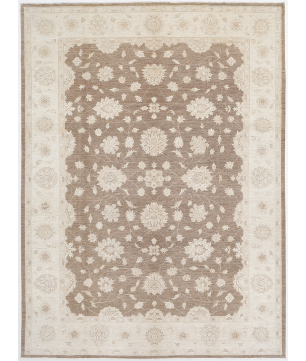 Hand Knotted Serenity Wool Rug 8'  2" x 11'  2" - No. AT40165
