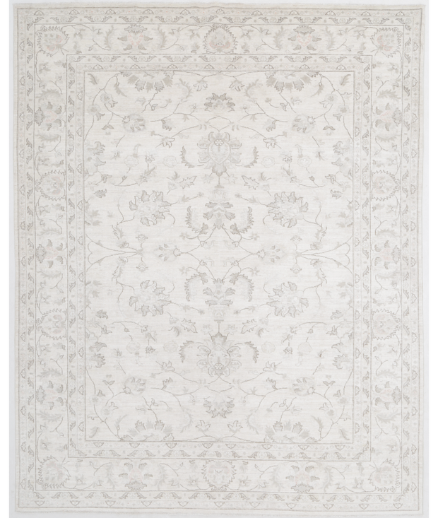 Hand Knotted Serenity Wool Rug 7'  10" x 9'  11" - No. AT28557