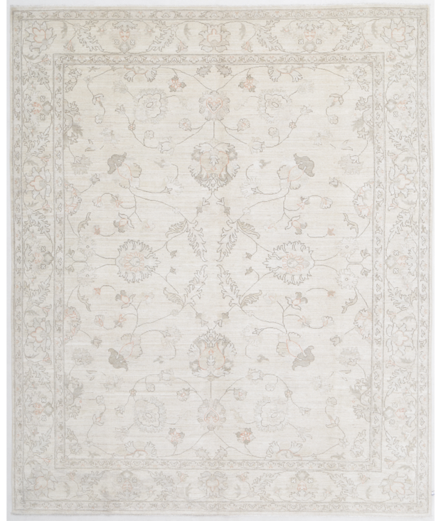 Hand Knotted Serenity Wool Rug 7'  10" x 9'  8" - No. AT72058