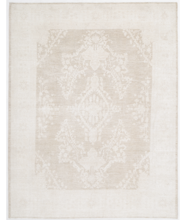 Hand Knotted Serenity Wool Rug 8'  11" x 11'  7" - No. AT83216