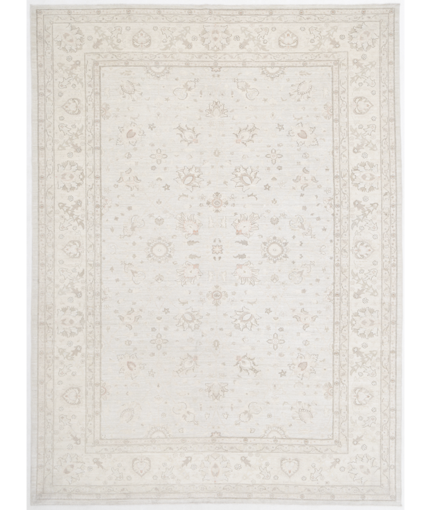 Hand Knotted Serenity Wool Rug 9'  10" x 13'  7" - No. AT22720