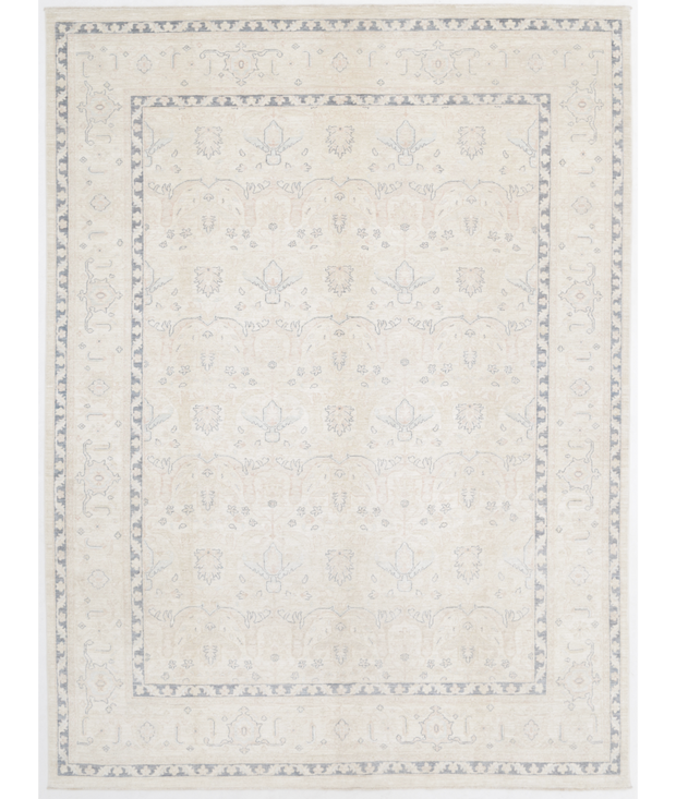 Hand Knotted Serenity Wool Rug 8'  9" x 11'  8" - No. AT21290