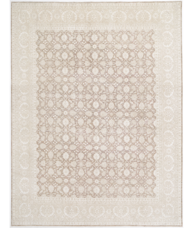 Hand Knotted Serenity Wool Rug 13'  2" x 17'  6" - No. AT25413