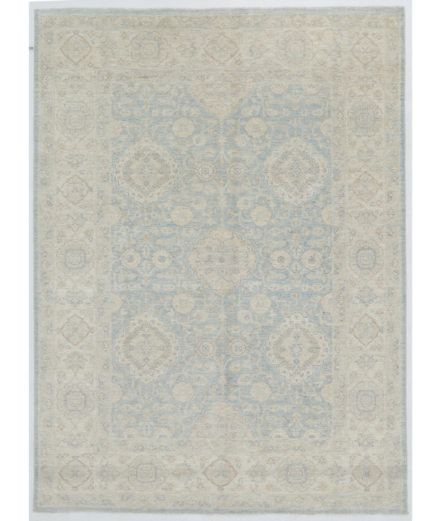 Hand Knotted Serenity Wool Rug 6'  2" x 8'  4" - No. AT60810