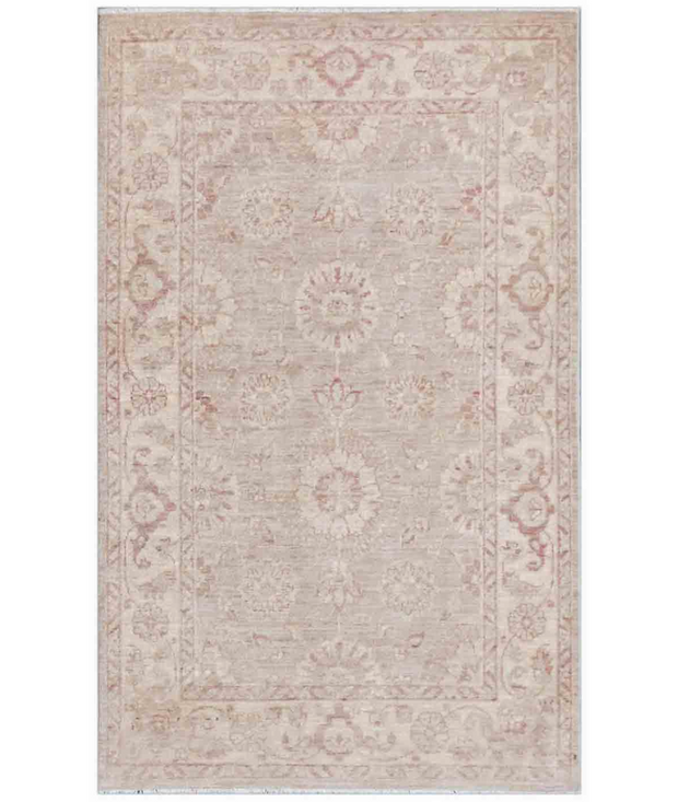 Hand Knotted Serenity Wool Rug 3'  1" x 4'  11" - No. AT40704