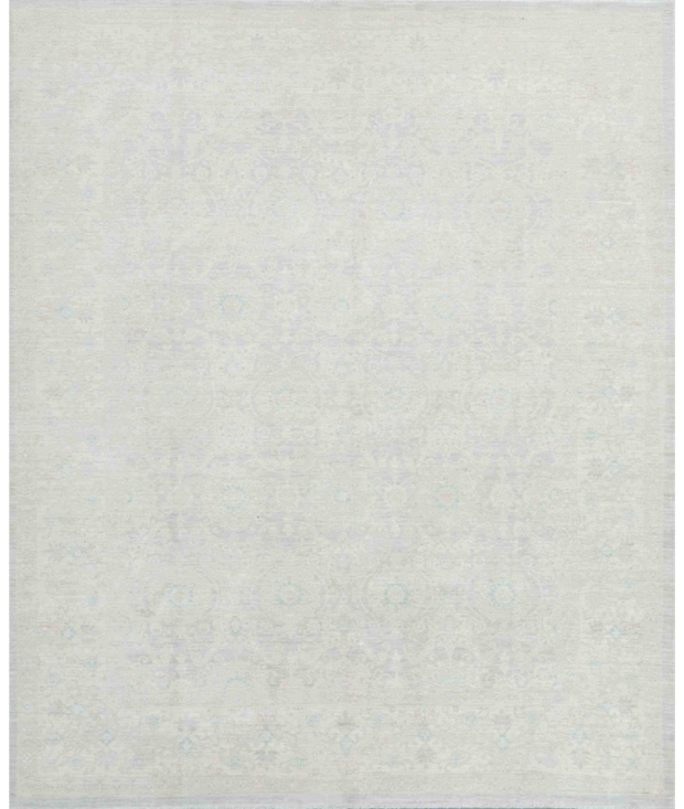 Hand Knotted Serenity Wool Rug 8'  2" x 9'  9" - No. AT36968