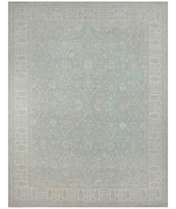 Hand Knotted Serenity Wool Rug 11'  11" x 15'  2" - No. AT37930