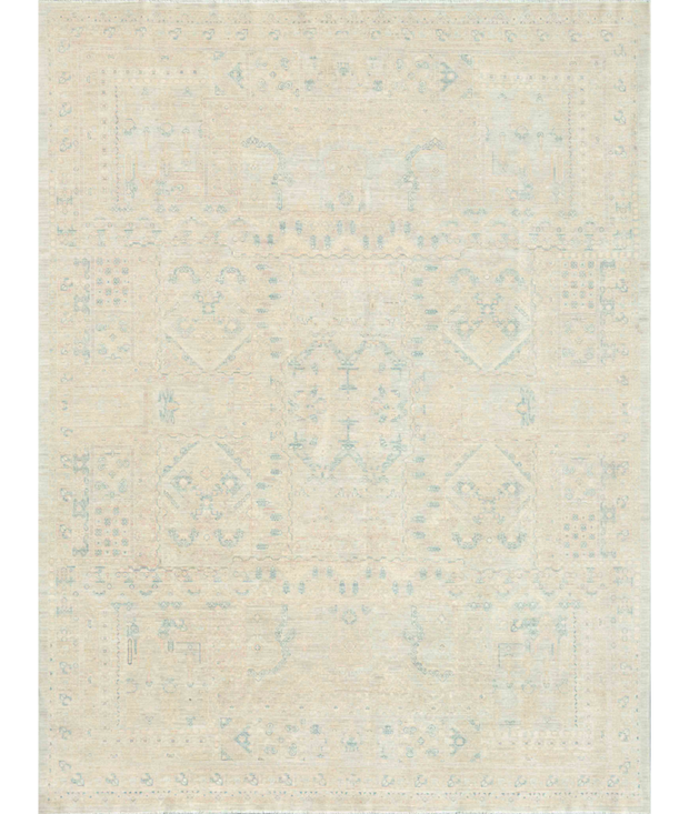 Hand Knotted Serenity Wool Rug 8'  10" x 11'  11" - No. AT63057