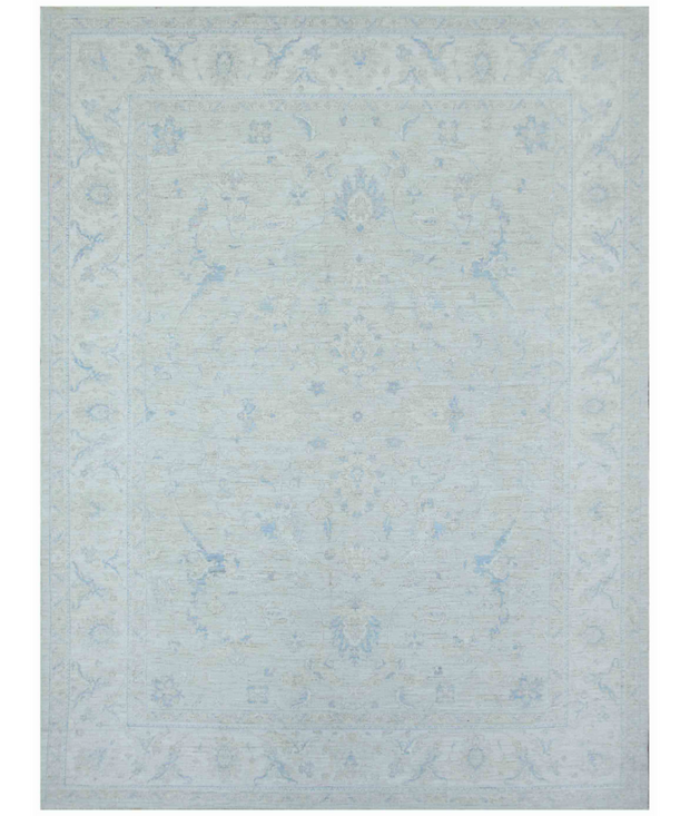 Hand Knotted Serenity Wool Rug 9'  0" x 12'  0" - No. AT66899
