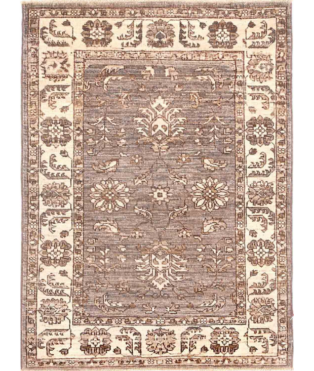 Hand Knotted Serenity Wool Rug 2'  8" x 3'  7" - No. AT18622