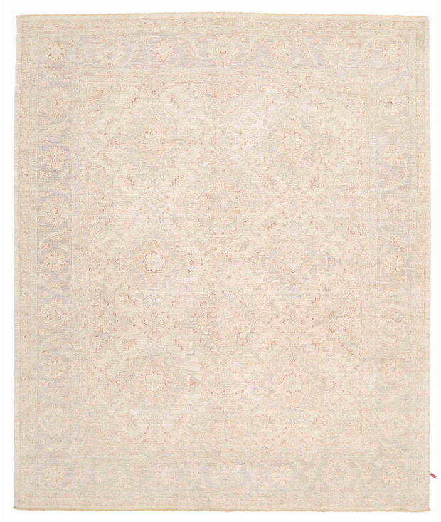 Hand Knotted Serenity Wool Rug 8'  3" x 9'  9" - No. AT93216