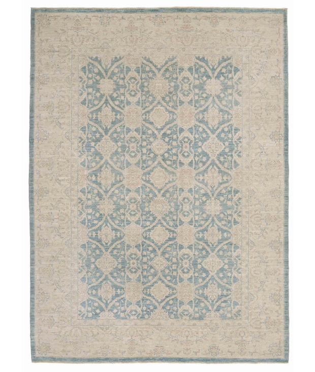 Hand Knotted Serenity Wool Rug 6'  2" x 8'  7" - No. AT46522
